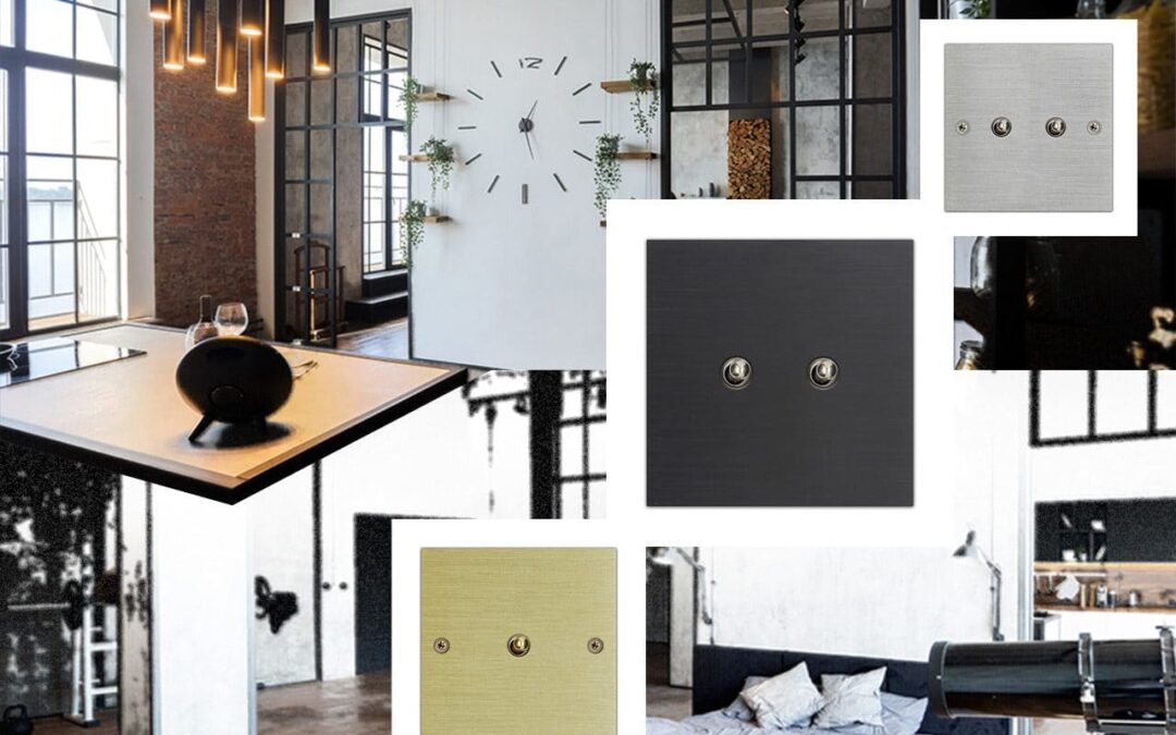 Zoom sur l’appareillage électrique haut de gamme de style « Industriel » !